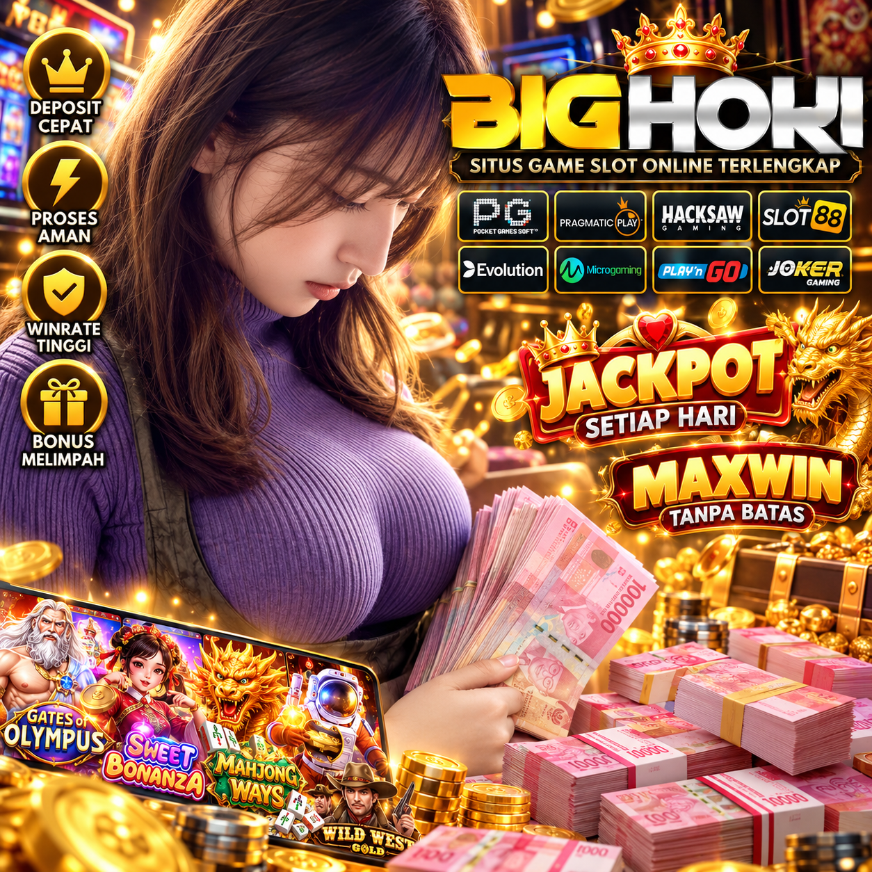 bighoki Front Black 